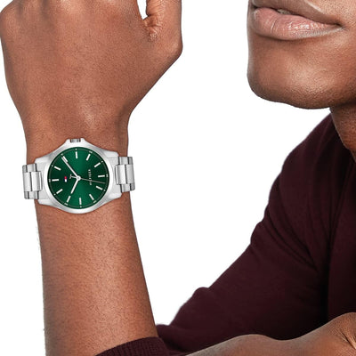 Tommy Hilfiger Three Hand Quartz Movement Watch for Men