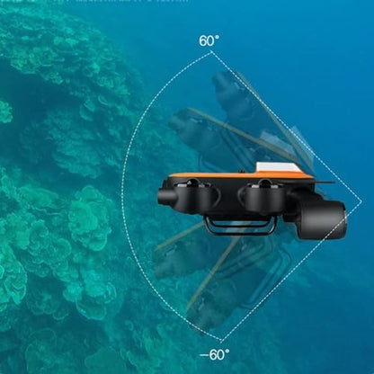 Underwater Drone with 4K UHD Camera, Remote Control ROV with Claw for Real - time