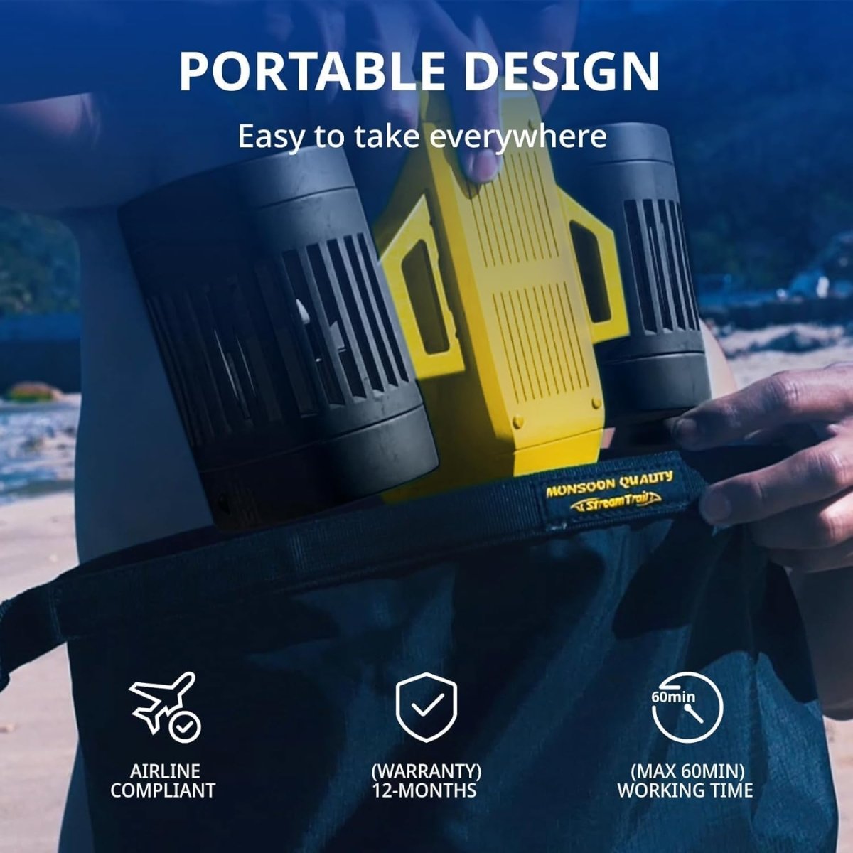Underwater Scooter Electric Professional - Arythmos Ena