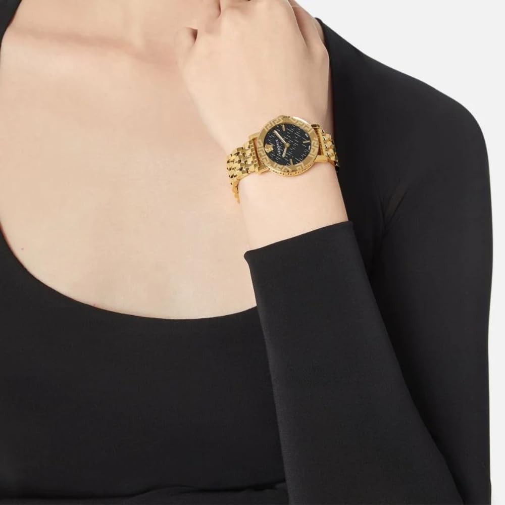 Versace Greca Glass Ladies Gold Watch VEU300621 – collection_name – Luxury Collection – Amazon affiliate