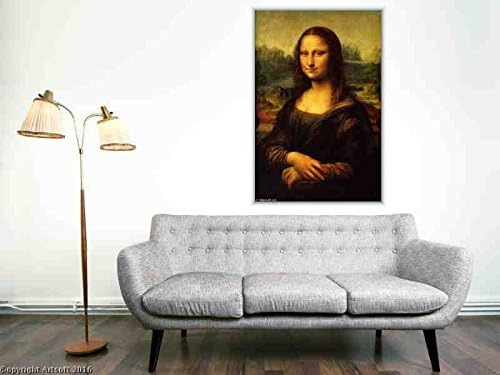 WahooArt Hand painted oil painting - 16 x 24 inches / 41 x 61 CM - Leonardo Da Vinci - Mona Lisa (La Gioconda) –