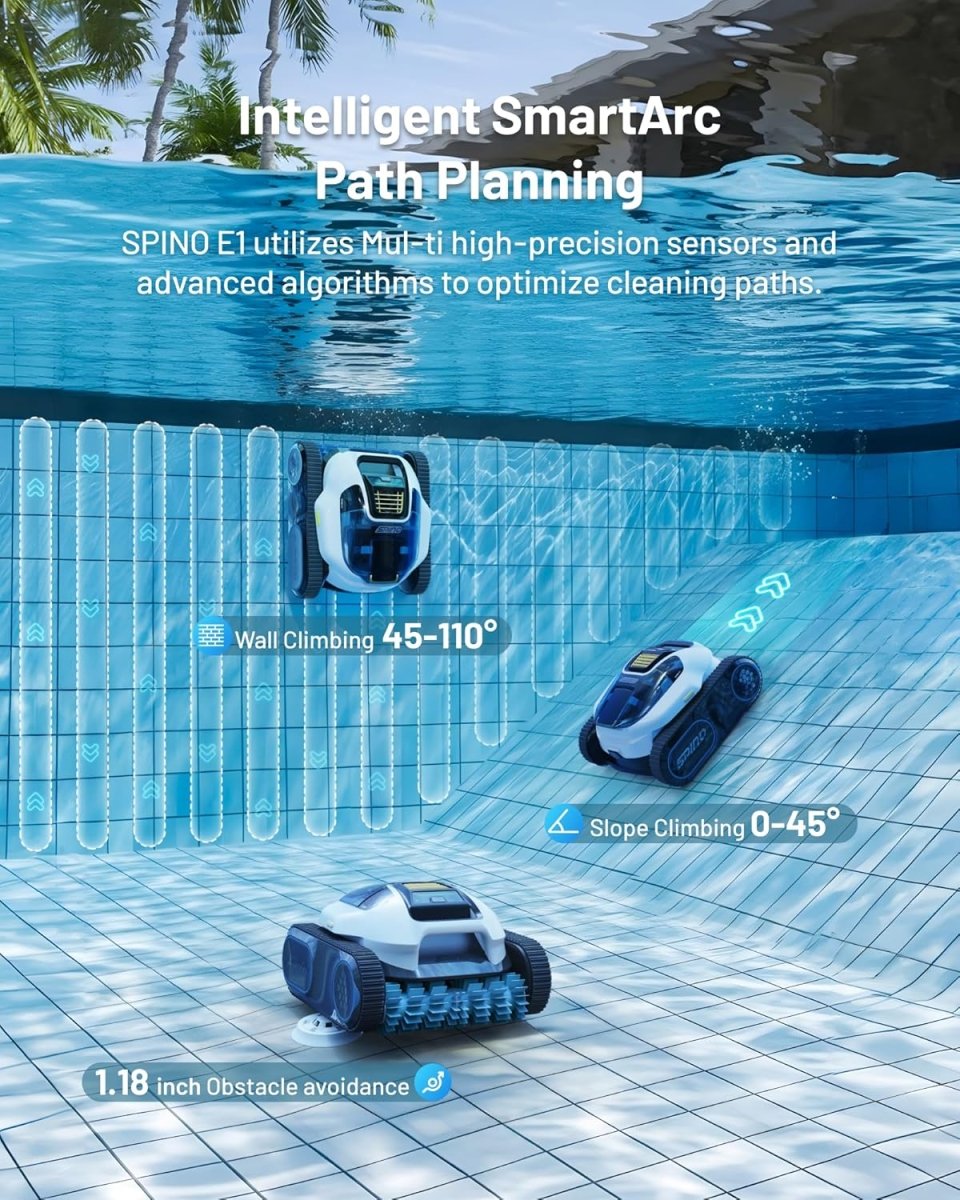 Wireless Pool Robot Professional Cleaner - Arythmos Ena