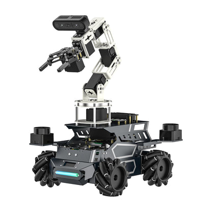 Yahboom ROS2 Robotic Arm & Car Kit, AI Intelligent Mobile Aluminum Alloy – #collection_name# – Luxury Collection